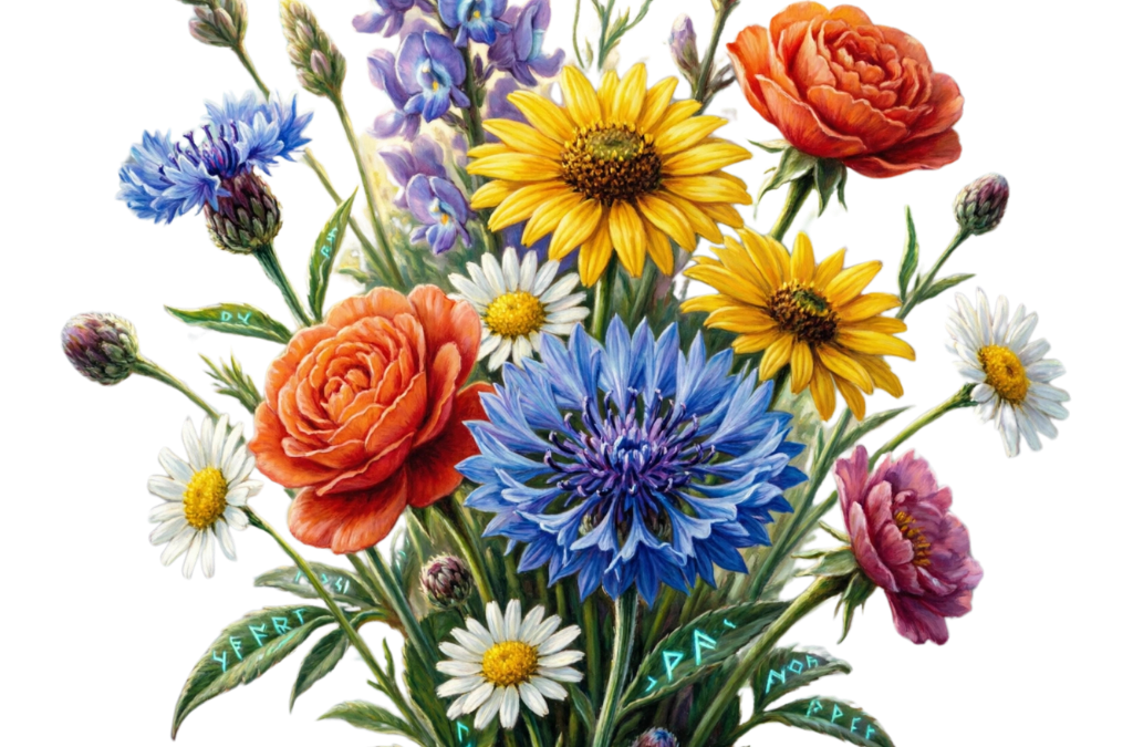 Wildflower Harmony – Bee In Nature