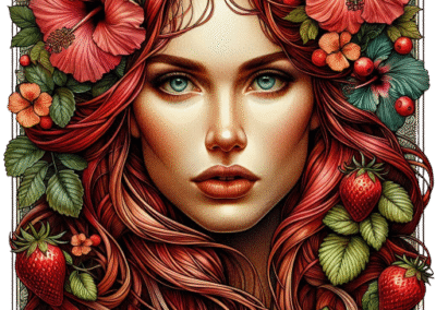 Freya – Strawberry Hibiscus