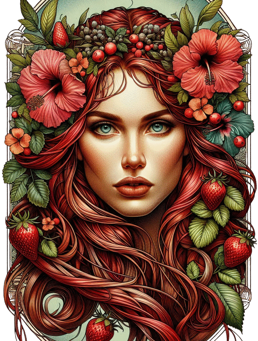 Freya – Strawberry Hibiscus